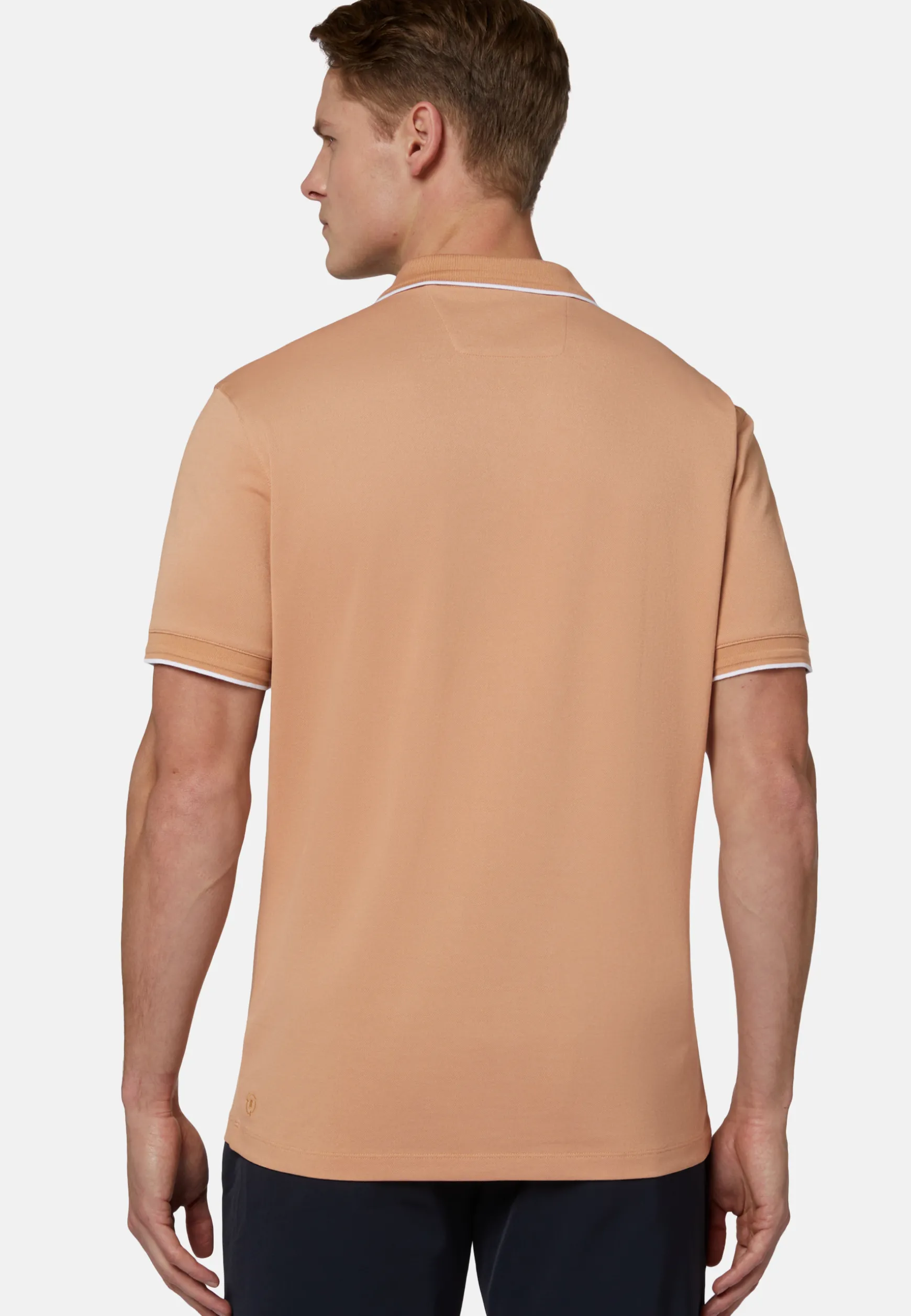 High-Performance Piqué Polo Shirt|Boggi Milano New