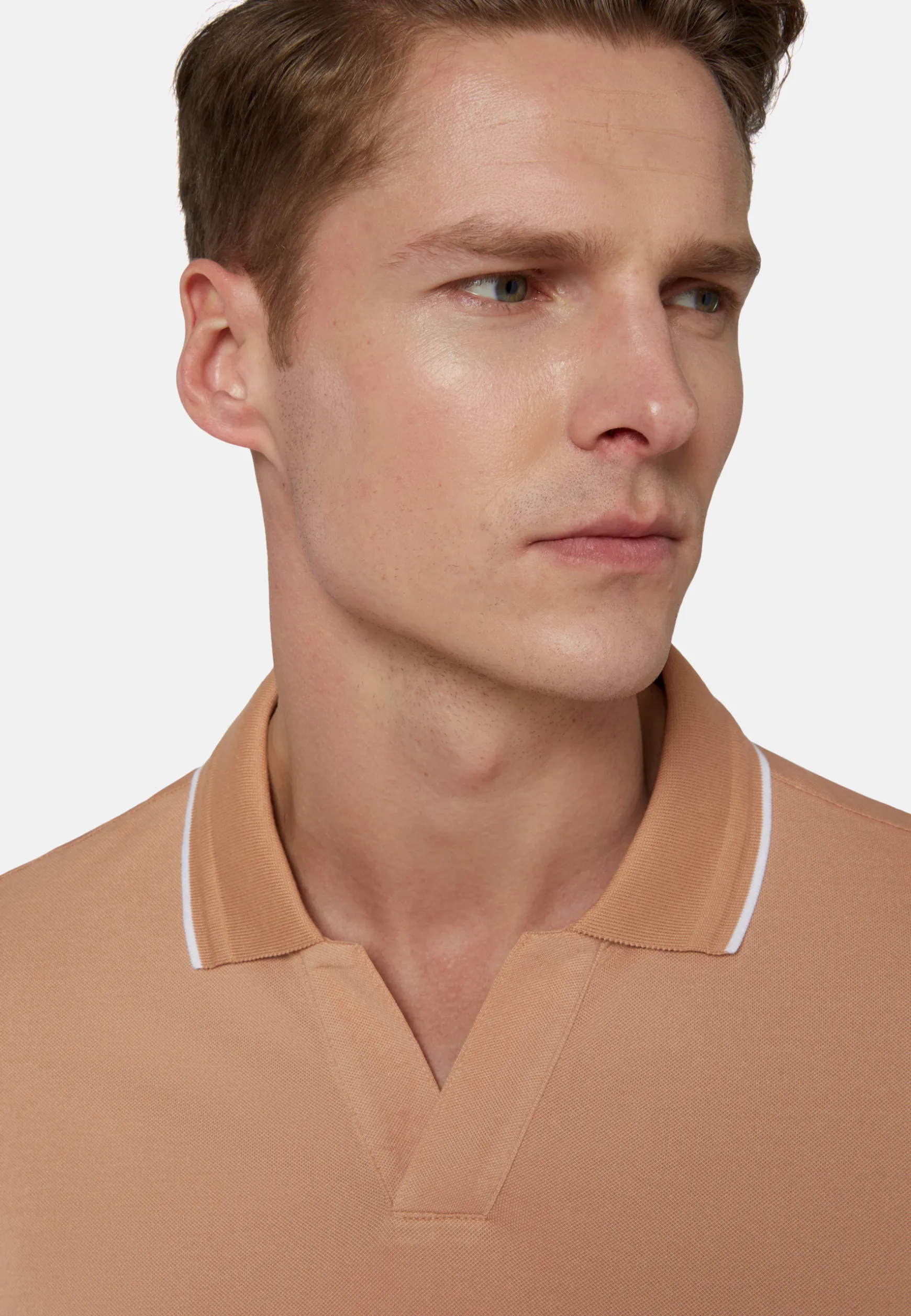 High-Performance Piqué Polo Shirt|Boggi Milano New