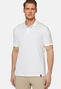 High-Performance Piqu&eacute; Polo Shirt|Boggi Milano Discount