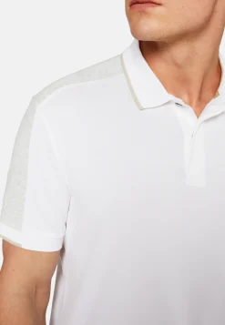 High-Performance Piqu&eacute; Polo Shirt|Boggi Milano Discount