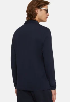 High-Performance Piqué Polo Shirt|Boggi Milano Clearance