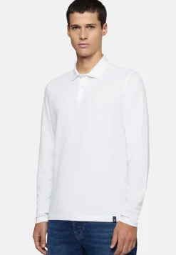 High-Performance Piqu&eacute; Polo Shirt|Boggi Milano Clearance