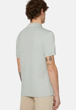 High-Performance Piqu&eacute; Polo Shirt|Boggi Milano Cheap