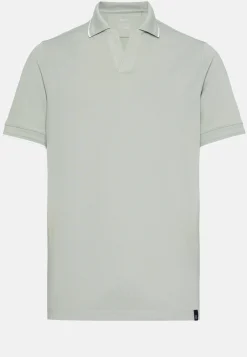 High-Performance Piqu&eacute; Polo Shirt|Boggi Milano Cheap