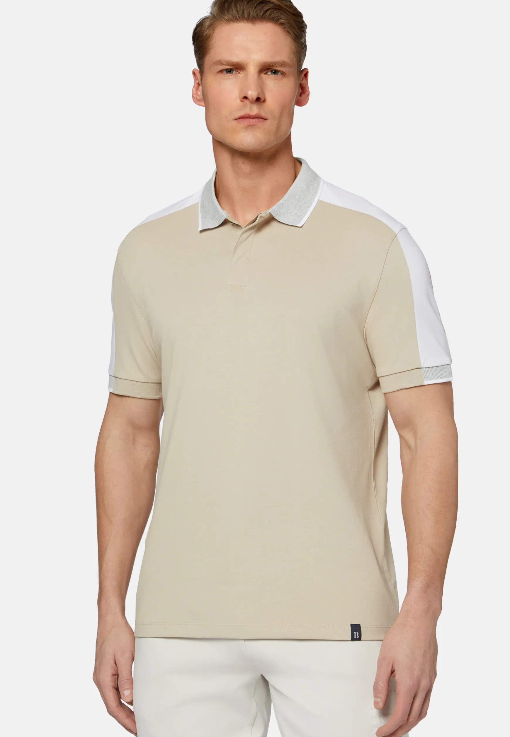 High-Performance Piqué Polo Shirt|Boggi Milano Best