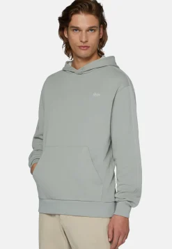 Hooded Sweatshirt in Organic Cotton Blend|Boggi Milano Cheap