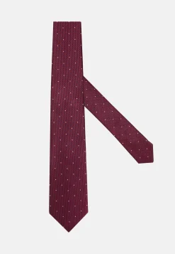 Houndstooth Pattern Silk Blend Tie|Boggi Milano Hot
