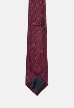 Houndstooth Pattern Silk Blend Tie|Boggi Milano Hot