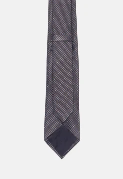 Houndstooth Pattern Silk Blend Tie|Boggi Milano Best Sale