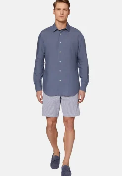 Regular Fit Tencel Linen Shirt|Boggi Milano Best