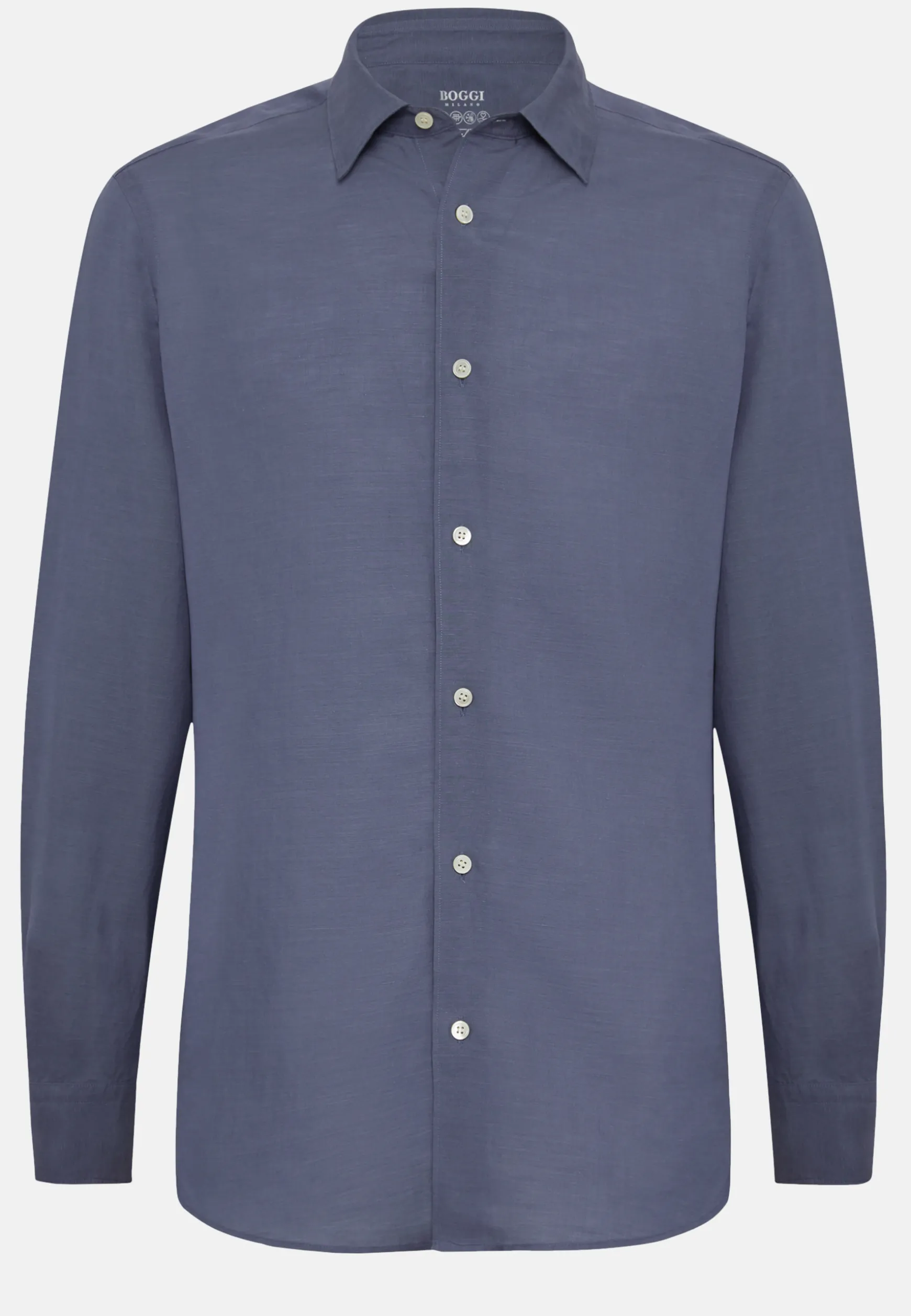 Regular Fit Tencel Linen Shirt|Boggi Milano Best