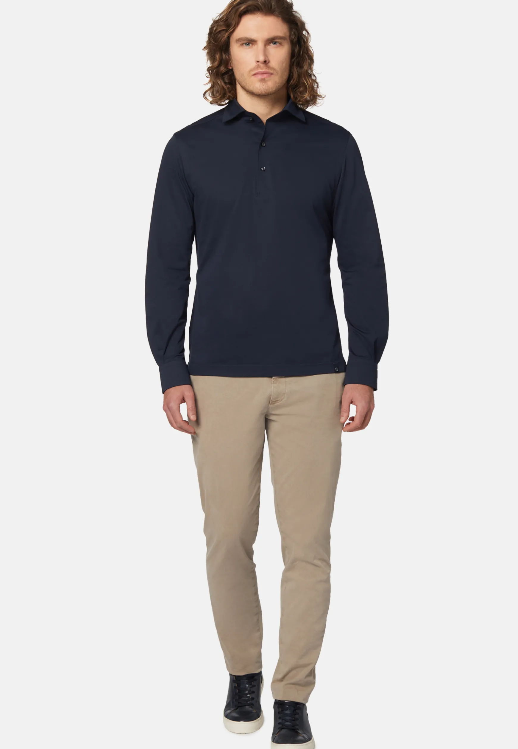 Japanese Jersey Polo Shirt|Boggi Milano Store
