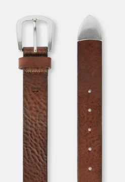 Leather Belt With Metal Tip|Boggi Milano Flash Sale
