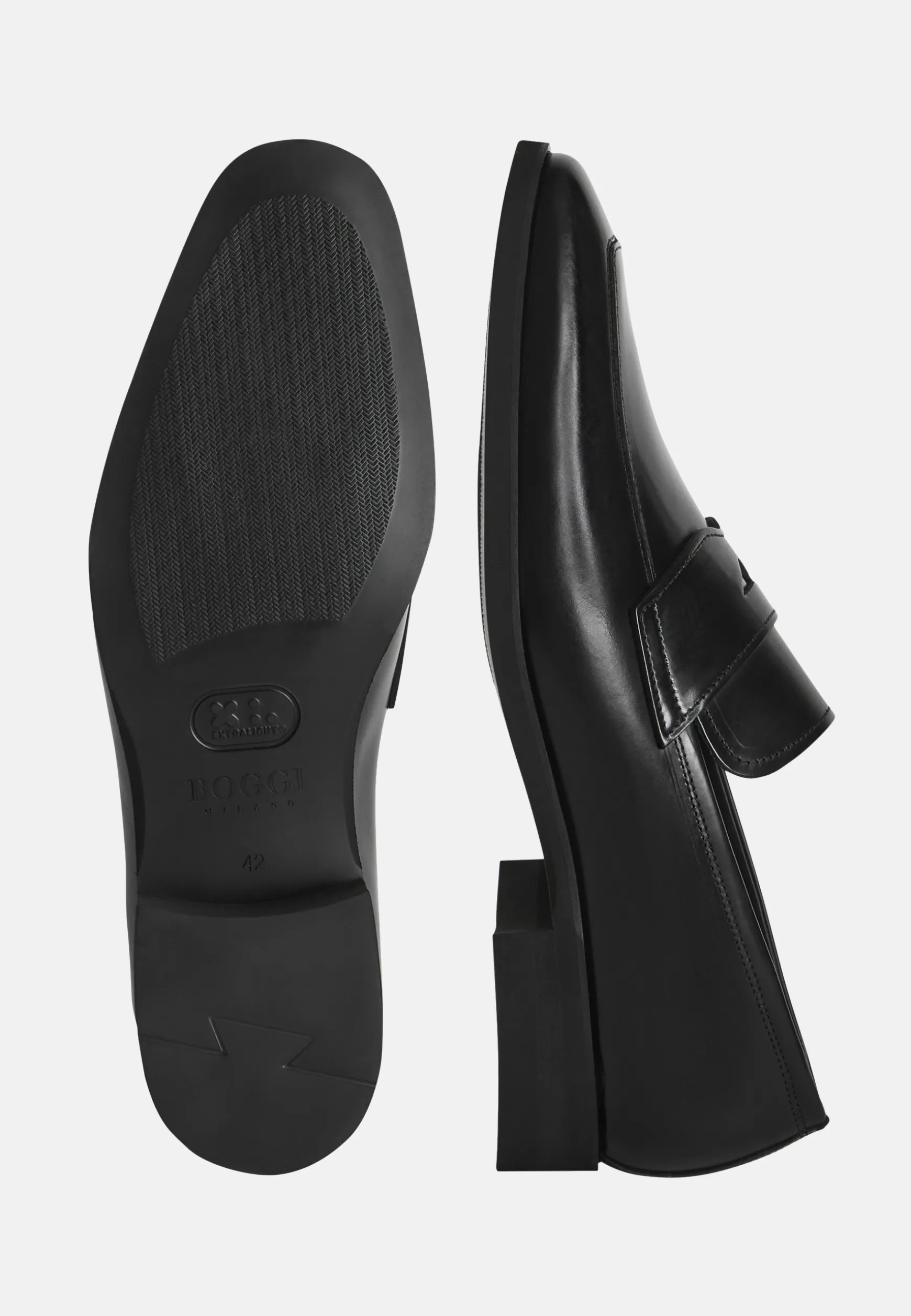 Leather Loafers|Boggi Milano Outlet