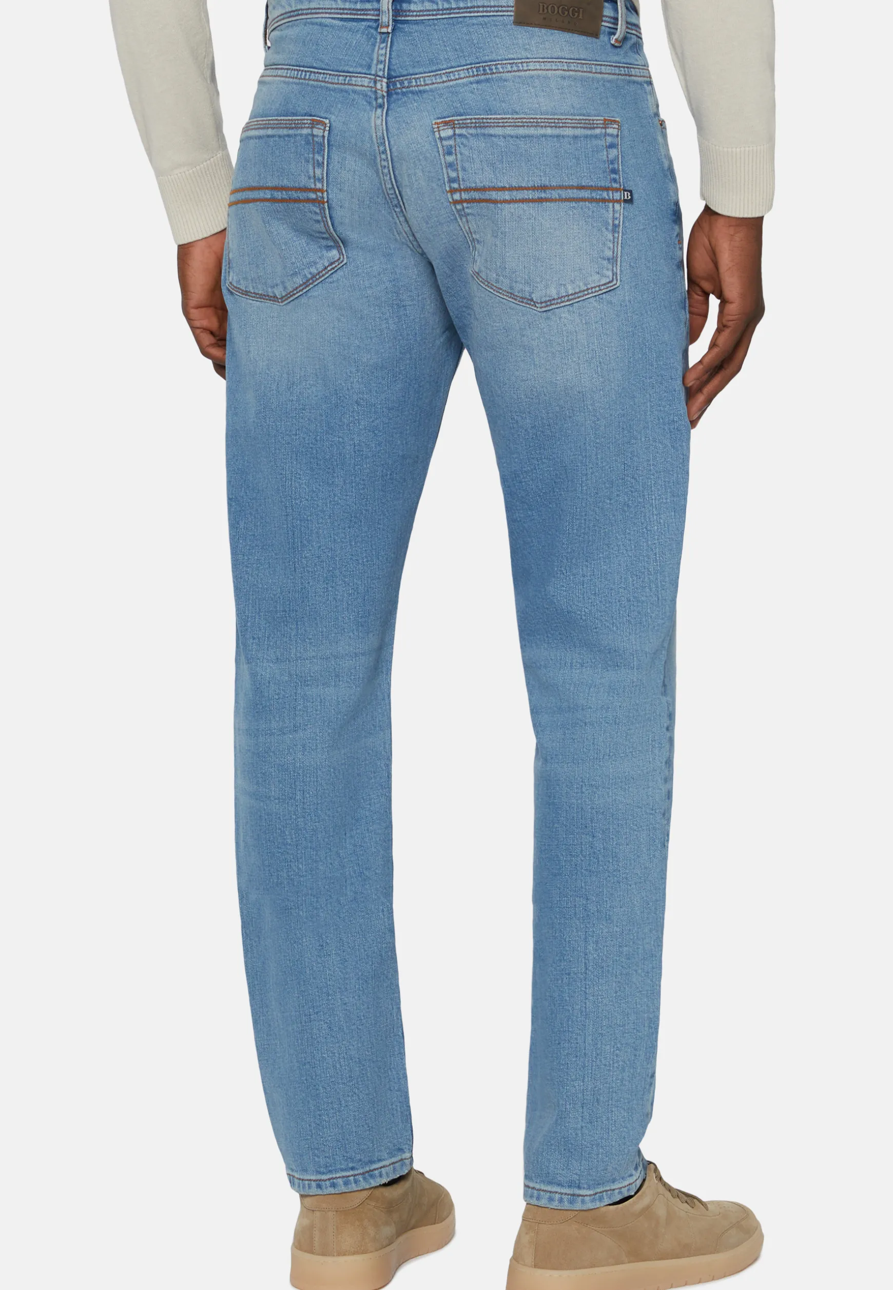 Stretch Denim Jeans|Boggi Milano New