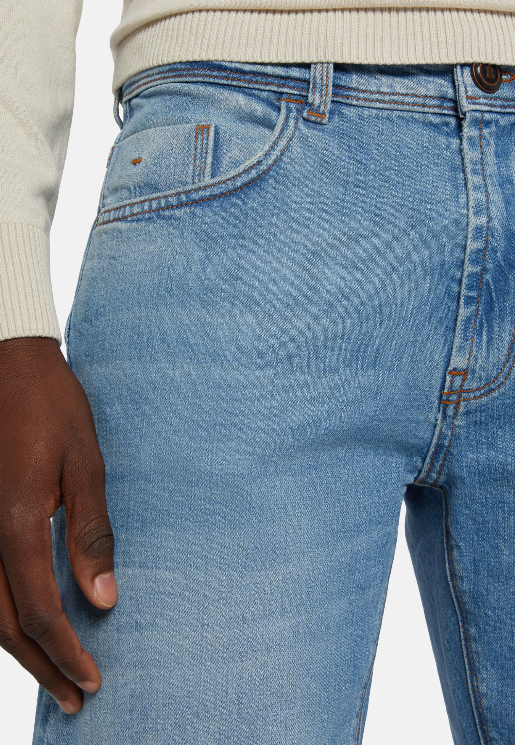 Stretch Denim Jeans|Boggi Milano New
