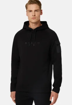 Light Recycled Scuba Hooded Sweatshirt|Boggi Milano Discount