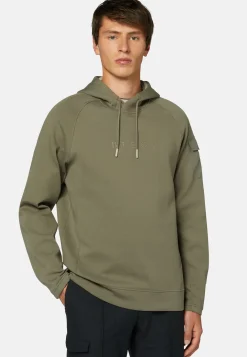 Light Recycled Scuba Hooded Sweatshirt|Boggi Milano Sale