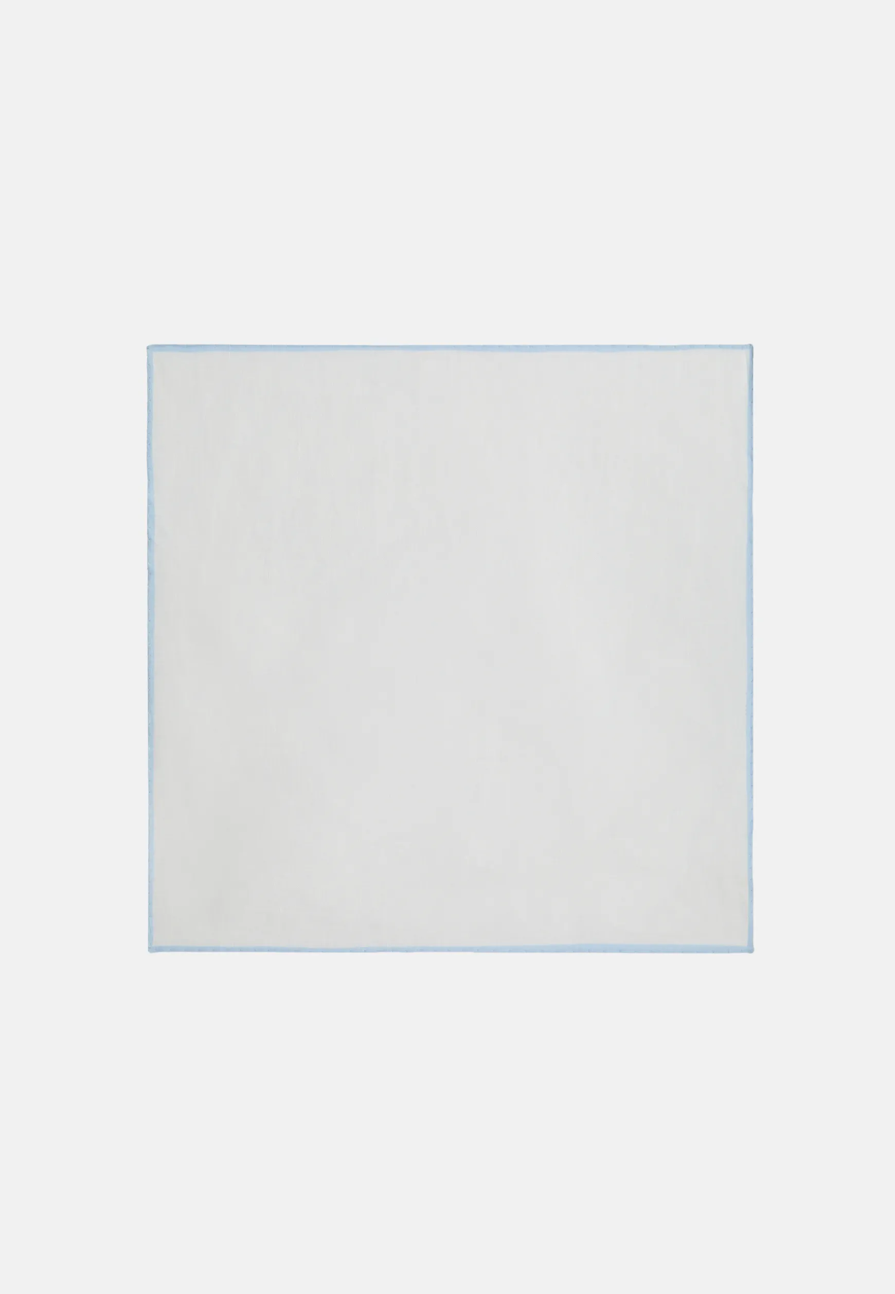 Linen Pocket Square With Contrasting Piping|Boggi Milano Sale