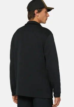 Link Shirt Jacket In a Sustainable Cotton Blend|Boggi Milano Flash Sale