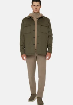 Link Shirt Jacket in Pure Cashmere|Boggi Milano Fashion