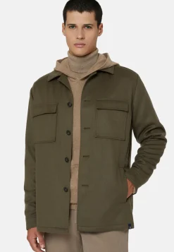 Link Shirt Jacket in Pure Cashmere|Boggi Milano Fashion