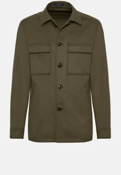 Link Shirt Jacket in Pure Cashmere|Boggi Milano Fashion