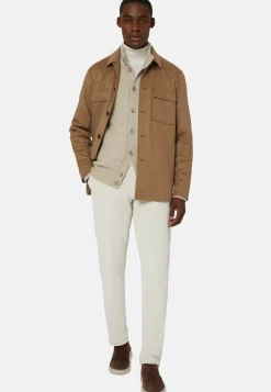 Link Shirt Jacket in Pure Cashmere|Boggi Milano Best