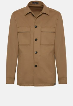 Link Shirt Jacket in Pure Cashmere|Boggi Milano Best