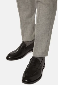 Loafer In Buffered Leather|Boggi Milano Fashion