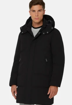 Long Jacket In Nylon Padded With B Tech Down|Boggi Milano Cheap