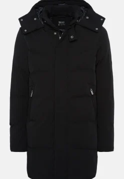 Long Jacket In Nylon Padded With B Tech Down|Boggi Milano Cheap