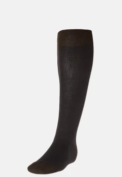 Macro Herringbone pattern Socks in Organic Cotton|Boggi Milano Cheap