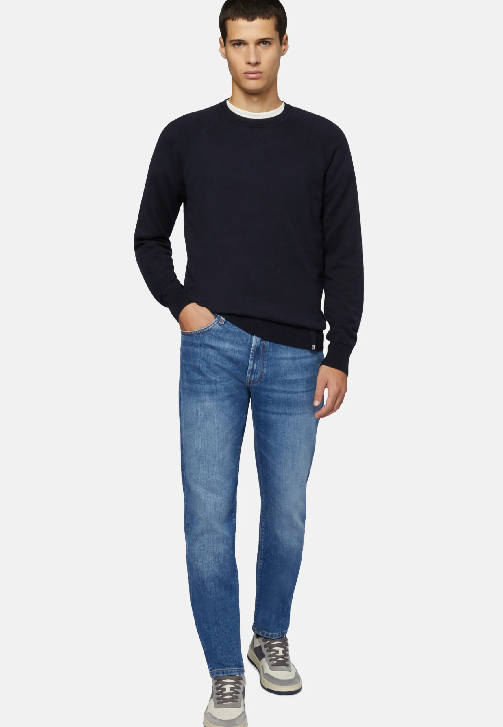 Stretch Denim Jeans|Boggi Milano Cheap