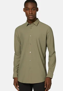 Shirt In Stretch Nylon Slim|Boggi Milano Best