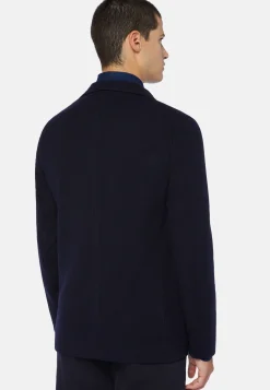 Bridge Jacket in B Jersey Wool and Cotton|Boggi Milano Shop