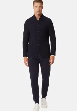 Bridge Jacket in B Jersey Wool and Cotton|Boggi Milano Store