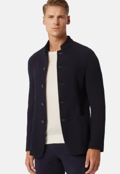 Bridge Jacket in B Jersey Wool and Cotton|Boggi Milano Store