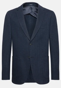 Herringbone Jacket In Wool And Cotton|Boggi Milano Cheap