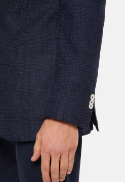 Jacket In Stretch Wool Linen|Boggi Milano Fashion