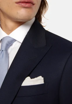 Micro Pattern Suit In Pure Wool|Boggi Milano Shop