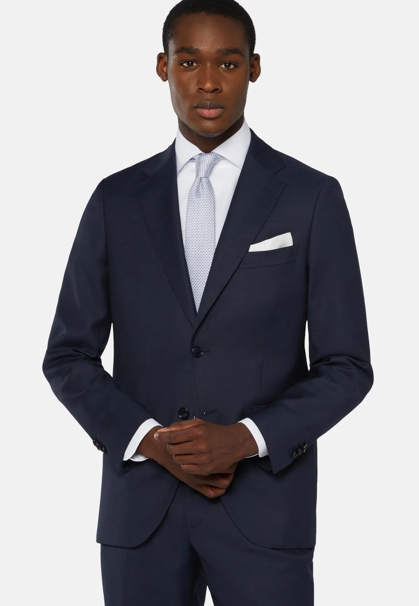 Micro Pattern Suit In Pure Wool|Boggi Milano Best Sale