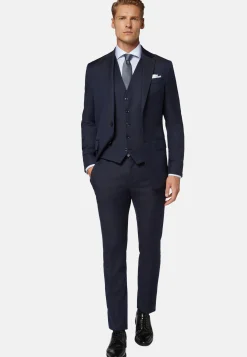 Pinstripe Wool Suit|Boggi Milano Flash Sale