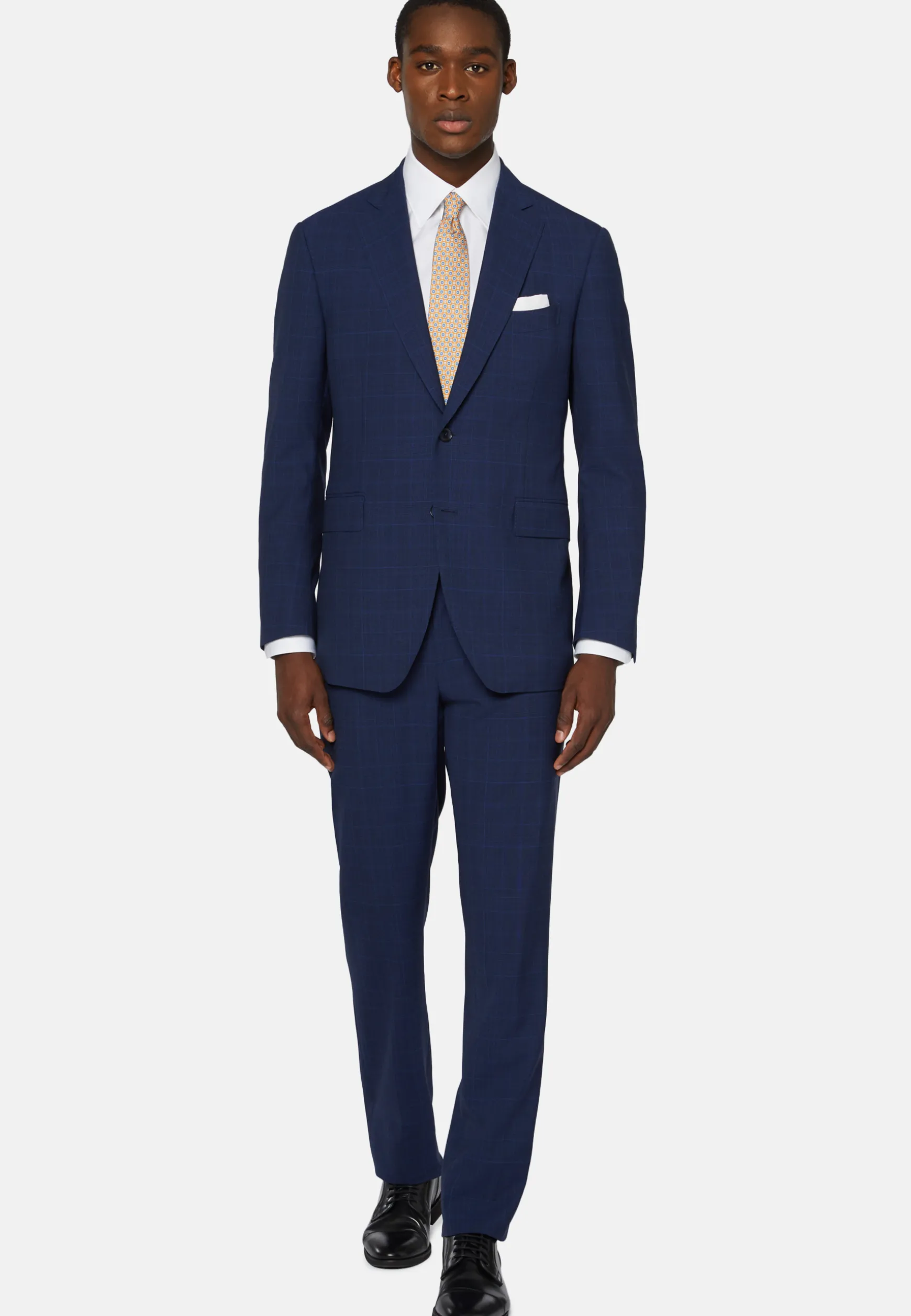 Prince of Wales Check Suit In Super 130 Wool|Boggi Milano Flash Sale