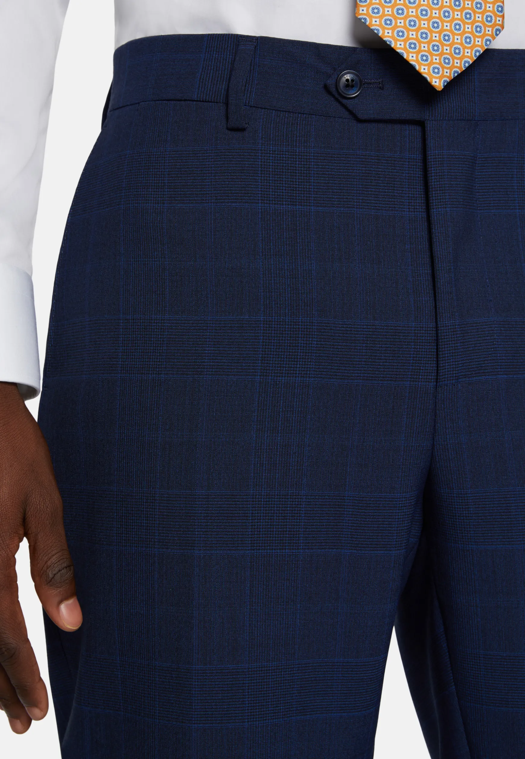 Prince of Wales Check Suit In Super 130 Wool|Boggi Milano Flash Sale
