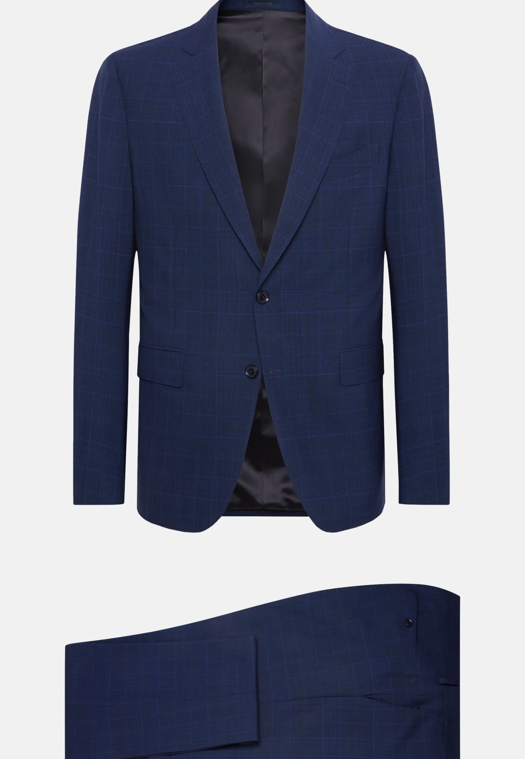 Prince of Wales Check Suit In Super 130 Wool|Boggi Milano Flash Sale
