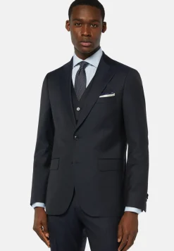 Super 130 Wool Jacket|Boggi Milano Clearance