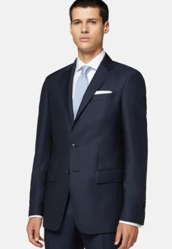 Textured Wool Suit|Boggi Milano Discount