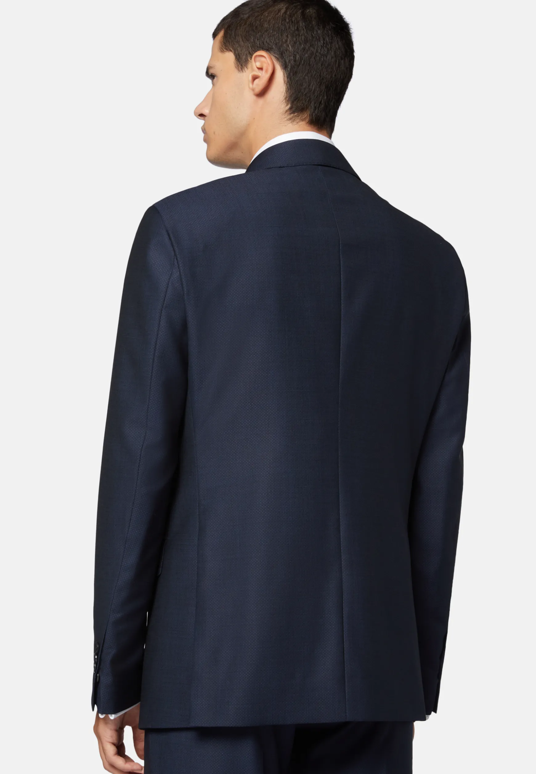 Textured Wool Suit|Boggi Milano Discount