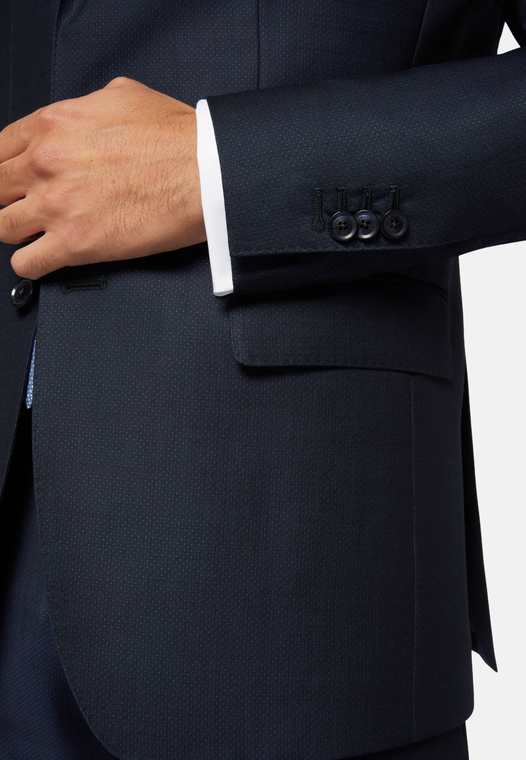 Textured Wool Suit|Boggi Milano Discount